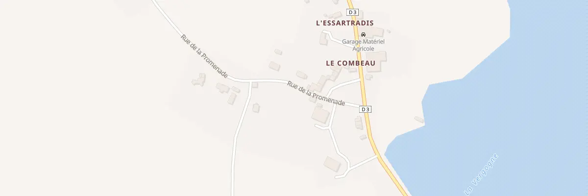 Plan du 3 Rue de la Promenade à Cieux