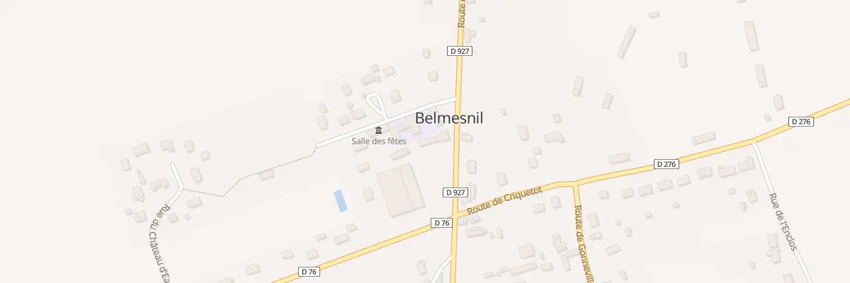 Plan du 39 Rte de la Mer à Belmesnil