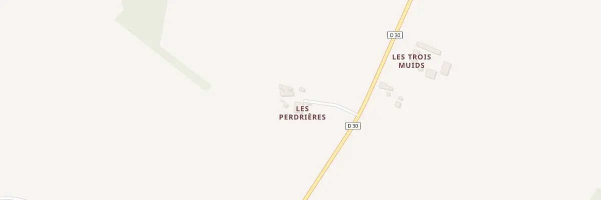 Plan du 93 Les Perdrieres à La Croix-du-Perche