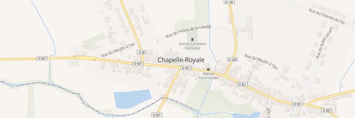 Plan du 53 Rue Jean Moulin à Chapelle-Royale