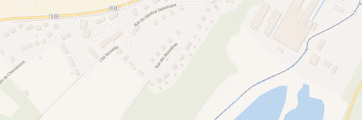 Plan du 27 Rue des Boissières à Tillières-sur-Avre