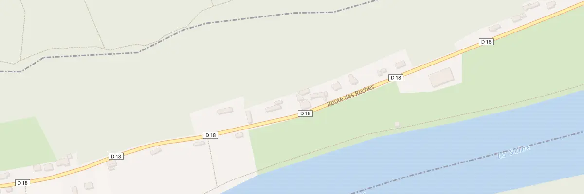 Plan du 1695 Rte des Roches à Oissel-sur-Seine