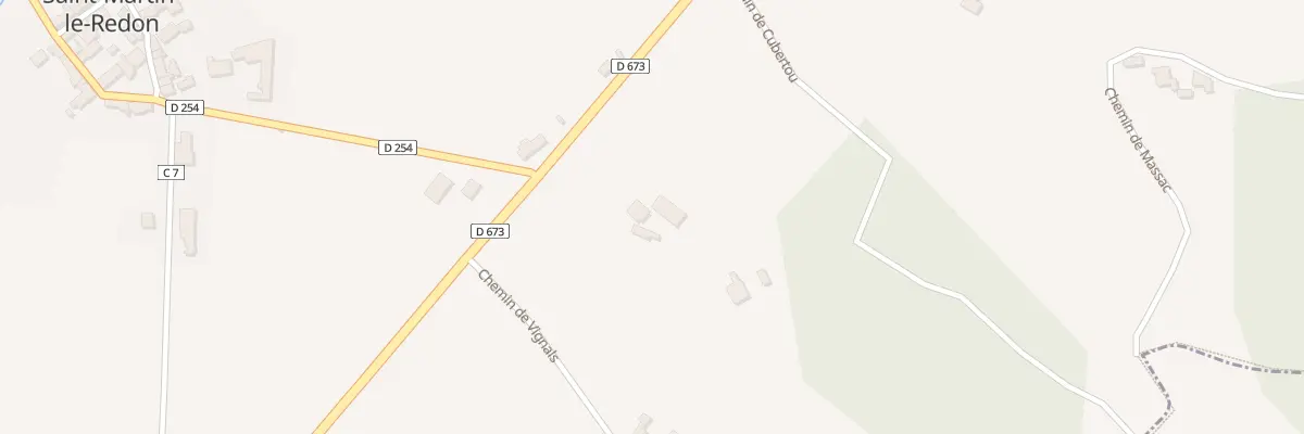 Plan du 5006F Champ de Guiral à Saint-Martin-le-Redon