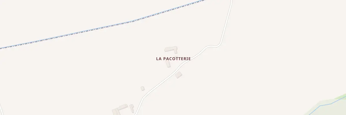 Plan du 225 La Pacotterie à Frazé