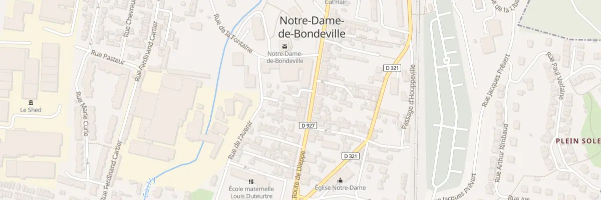 Plan du 71 Rte de Dieppe à Notre-Dame-de-Bondeville