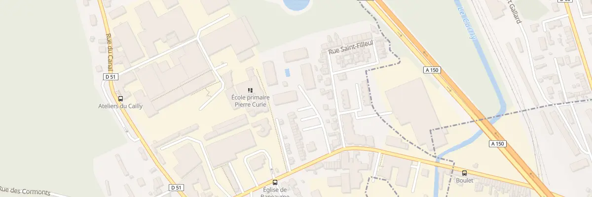 Plan du 53B Rue Gaston Boulet à Canteleu