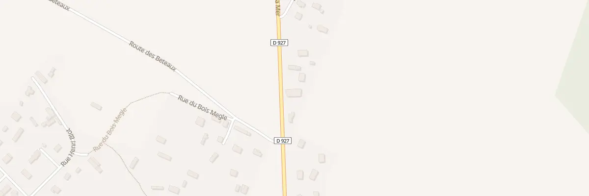 Plan du 1036 Rte de la Mer à Biville-la-Baignarde