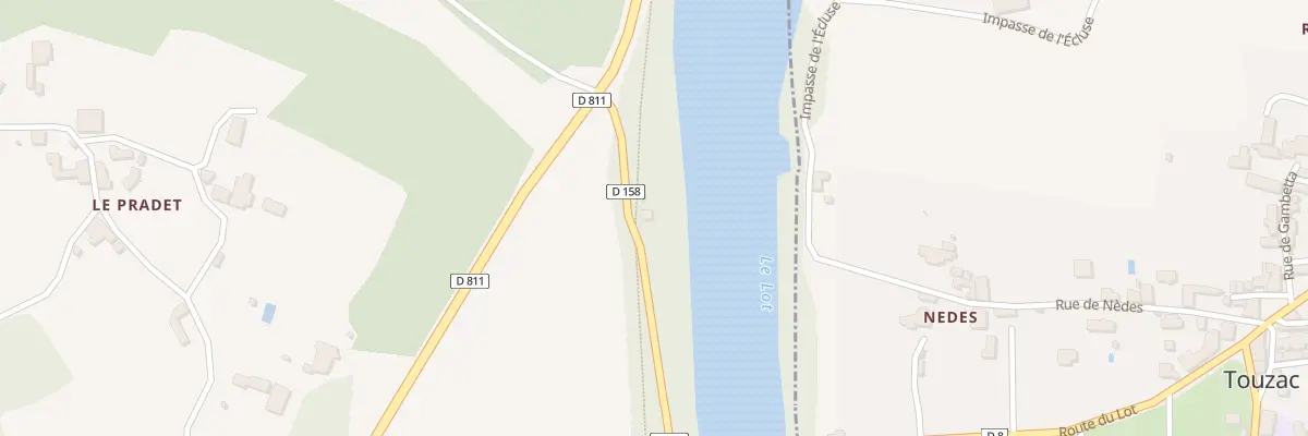 Plan du 2 Rte du Pont à Soturac
