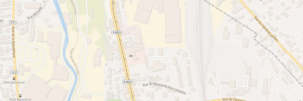 Plan du 15 Rue du Révérend Père Delattre à Déville-lès-Rouen