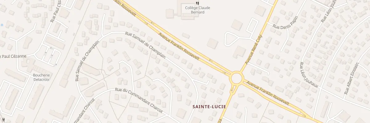 Plan du 91 Rue Samuel de Champlain au Grand-Quevilly