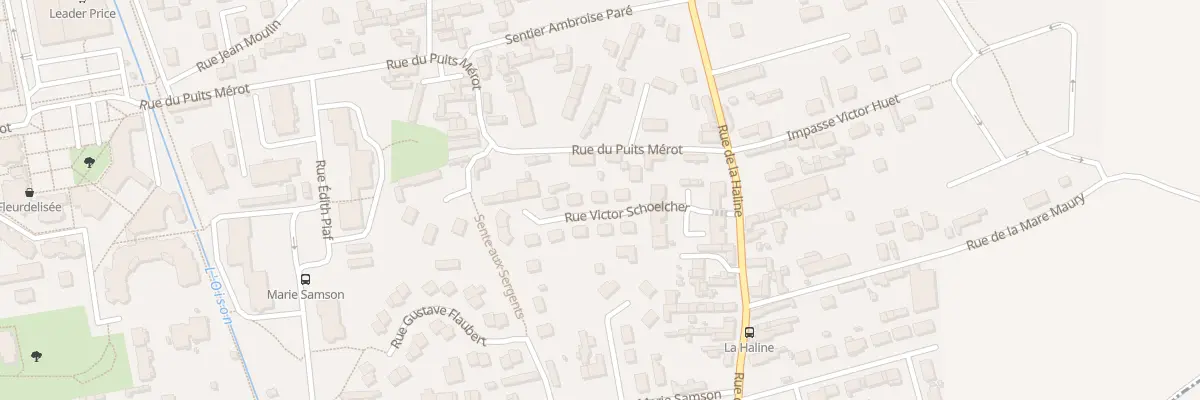 Plan du 4 Rue Victor Schoelcher à Saint-Pierre-lès-Elbeuf