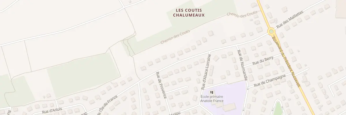Plan du 24 Av de l’Ile de France à Vendôme