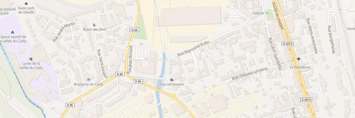 Plan du 63 Rue Raymond Duflo à Déville-lès-Rouen