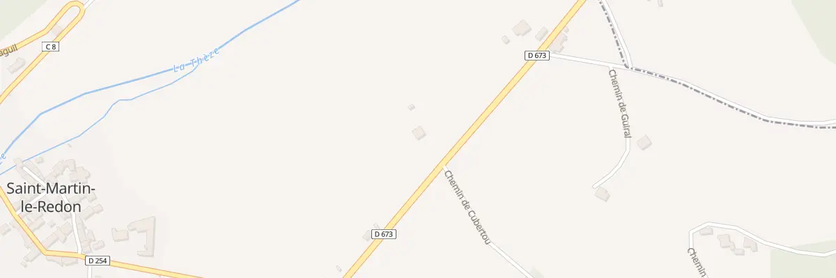Plan du 5009A Champ de Guiral à Saint-Martin-le-Redon