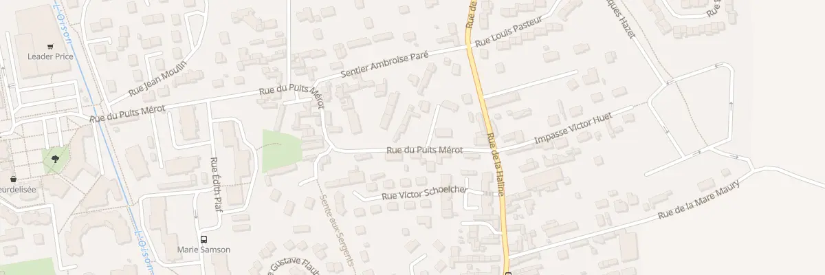 Plan du 102 Rue du Puits Merot à Saint-Pierre-lès-Elbeuf