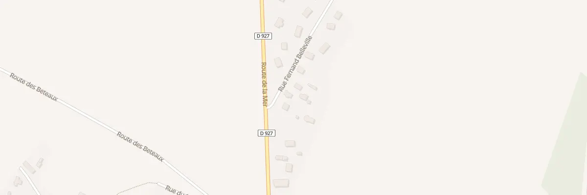 Plan du 32 Rue Fernand Belleville à Biville-la-Baignarde
