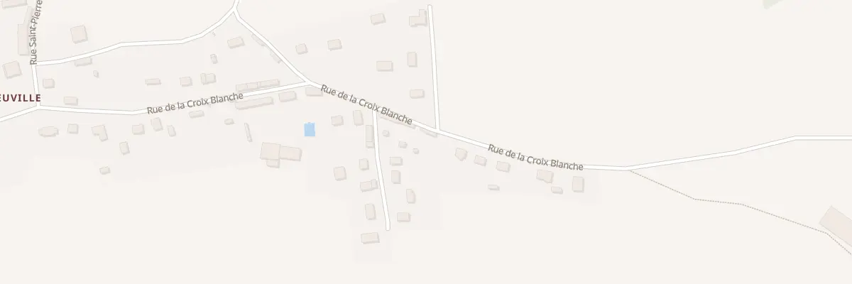 Plan du 13 Rue de la Croix Blanche à Claville