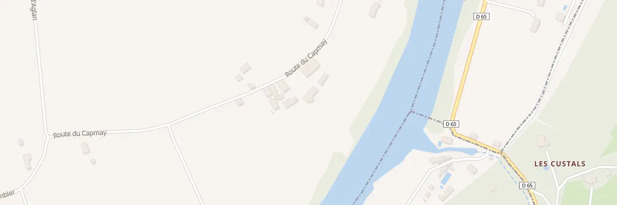Plan du 21 Rte du Capmay à Soturac