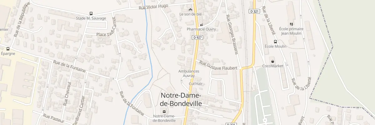 Plan du 113B Rte de Dieppe à Notre-Dame-de-Bondeville