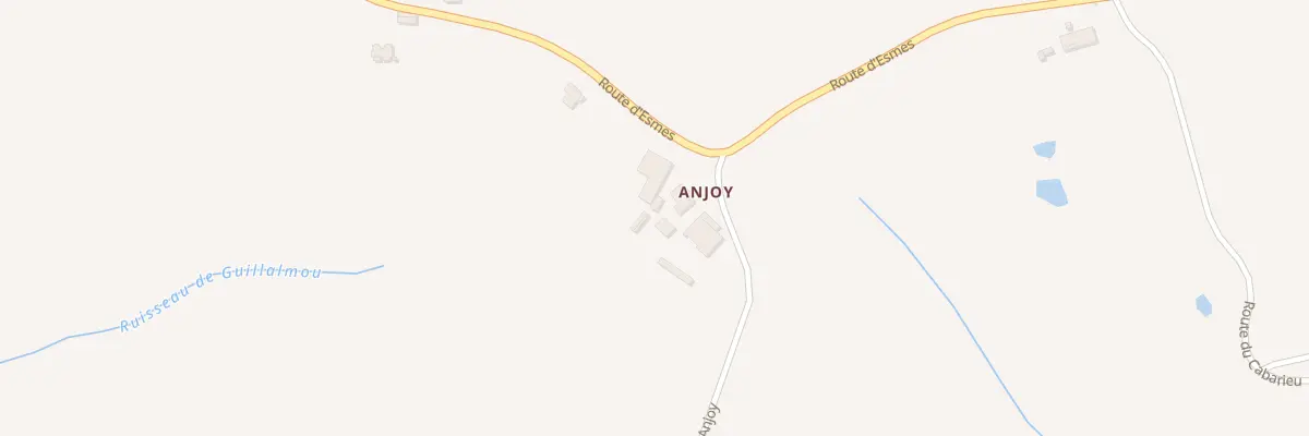 Plan du 10 Che d’Anjoy à Montesquieu