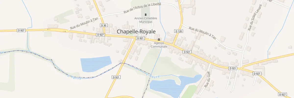 Plan du 6 Rue du Pont-de-l’Yerre à Chapelle-Royale