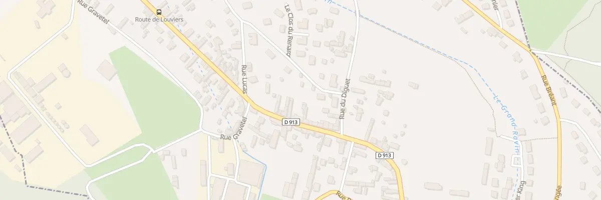 Plan du 1530 Rue de Louviers à Saint-Pierre-lès-Elbeuf