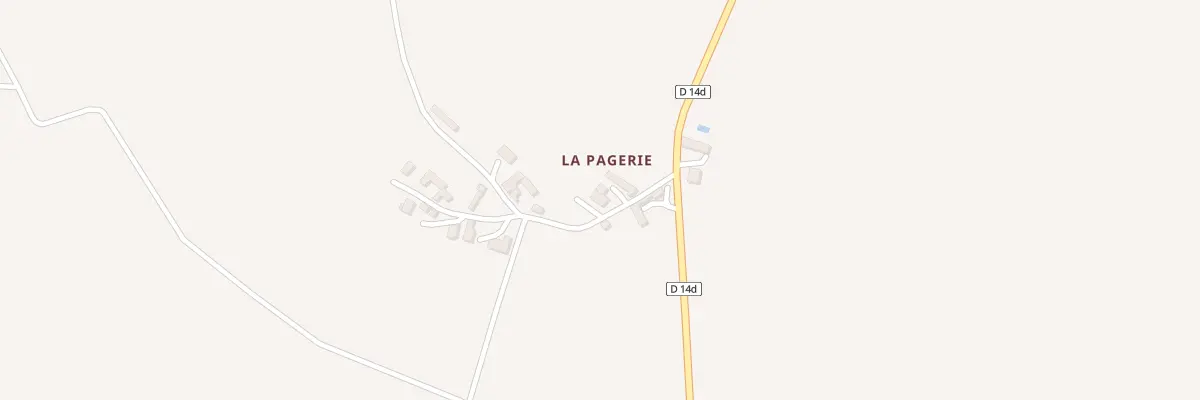 Plan du 5421 La Pagerie à Azay-le-Ferron