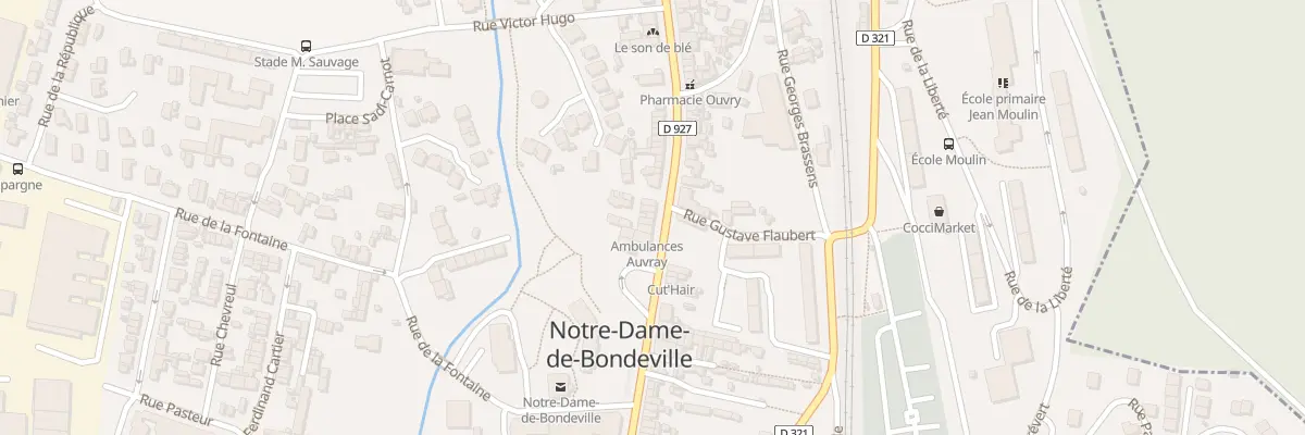 Plan du 111 Rte de Dieppe à Notre-Dame-de-Bondeville