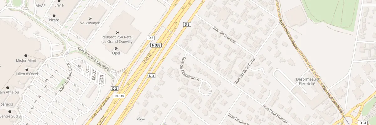 Plan du 34 Rue de l’Esperance au Grand-Quevilly