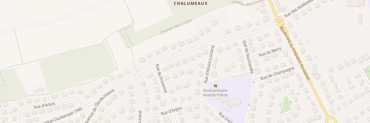 Plan du 15 Av de l’Ile de France à Vendôme