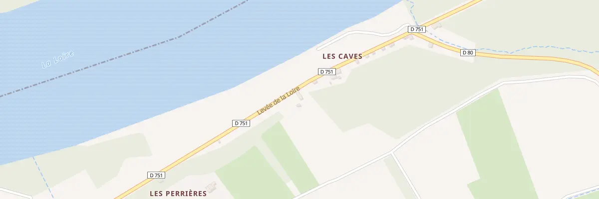 Plan du 118 Les Caves à Chargé