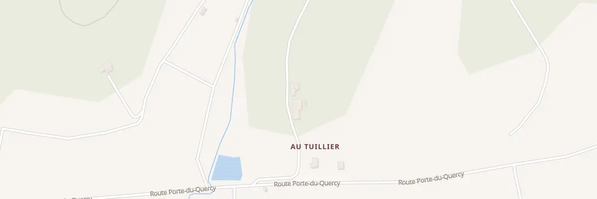 Plan du 230 Che du Tuilier à Courbiac