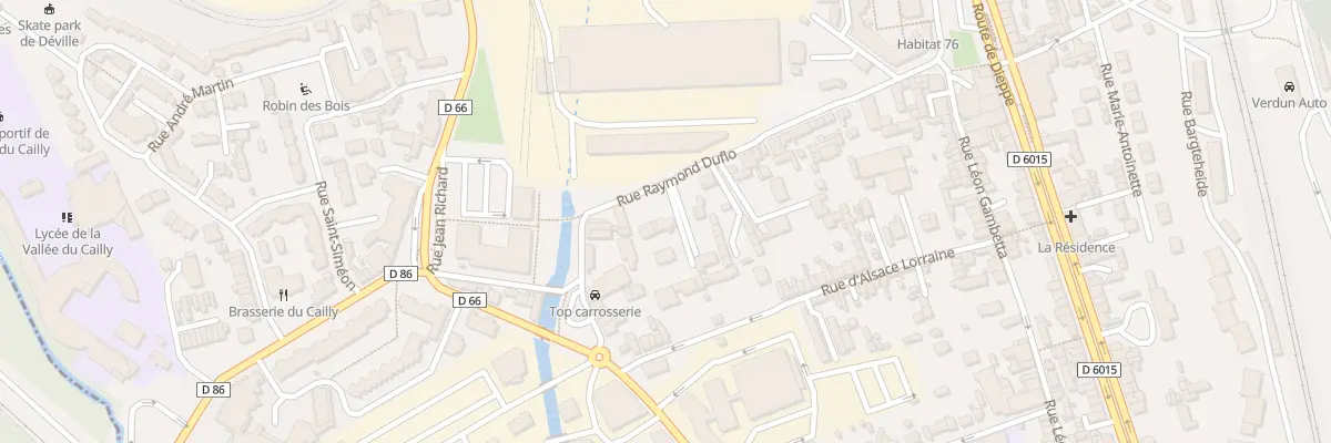 Plan du 59 Rue Raymond Duflo à Déville-lès-Rouen