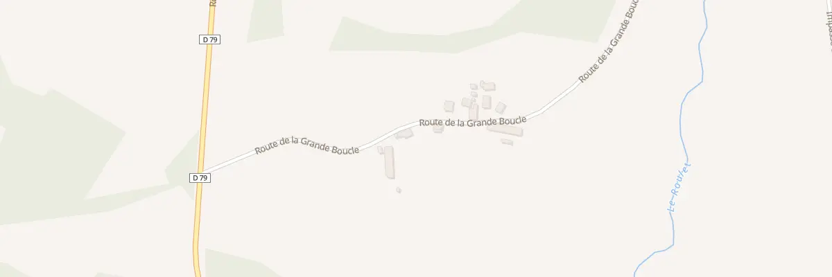 Plan du 200 Rte de la Grande Boucle à Sarrazac