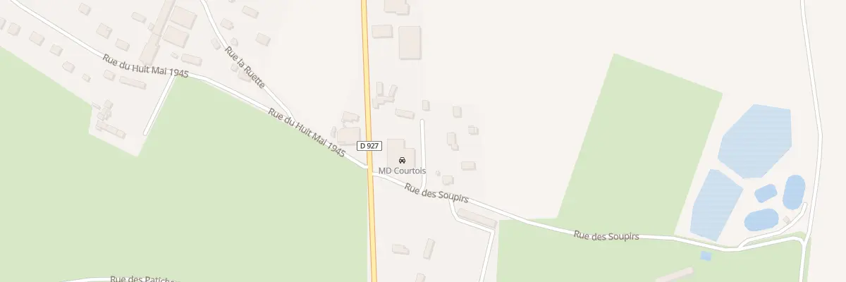 Plan du 55 Rue des Soupirs à Biville-la-Baignarde