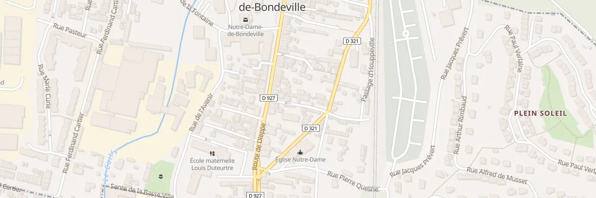 Plan du 5B Rue Gambetta à Notre-Dame-de-Bondeville