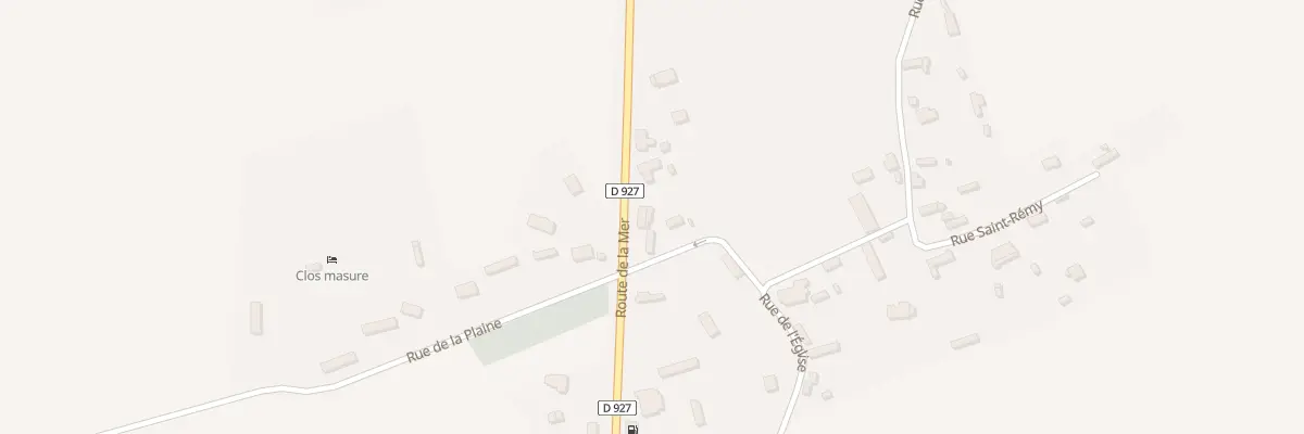 Plan du 62 Rte de la Mer à Belmesnil
