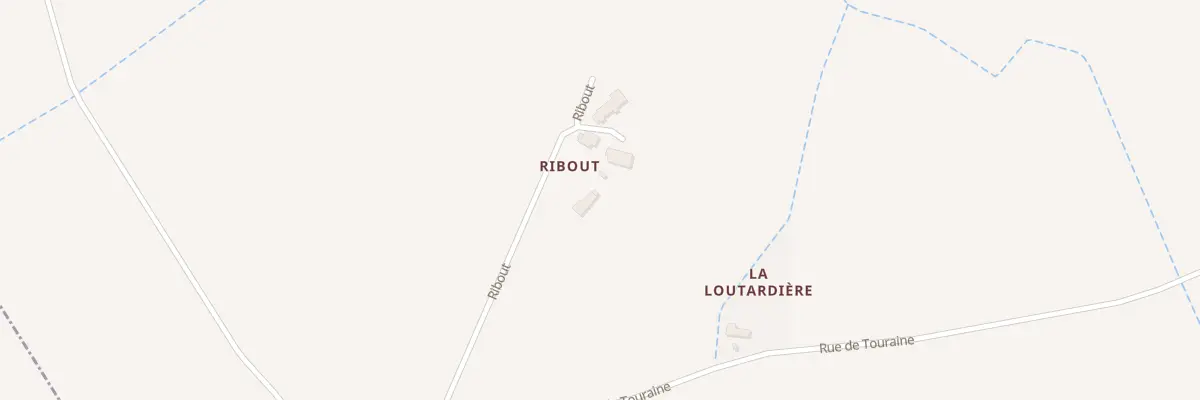 Plan du 35 Ribout à Saint-Étienne-des-Guérets