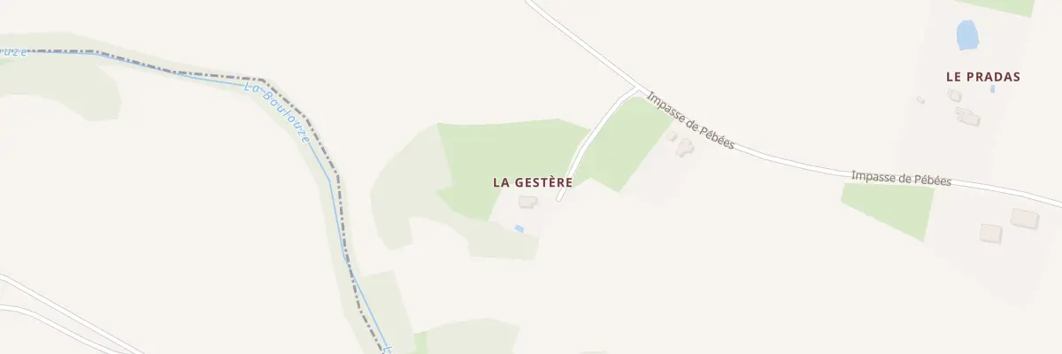 Plan du 51 Imp de Pébées à Montgras