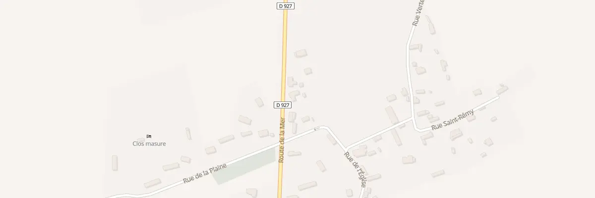 Plan du 64 Rte de la Mer à Belmesnil