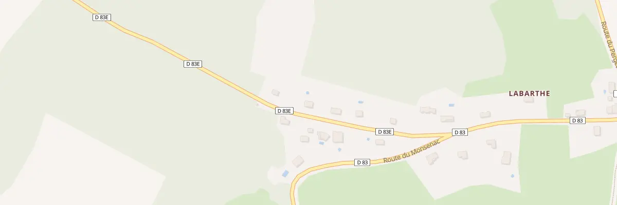 Plan du 5003F Tupe de Fonpoustade à Lautignac