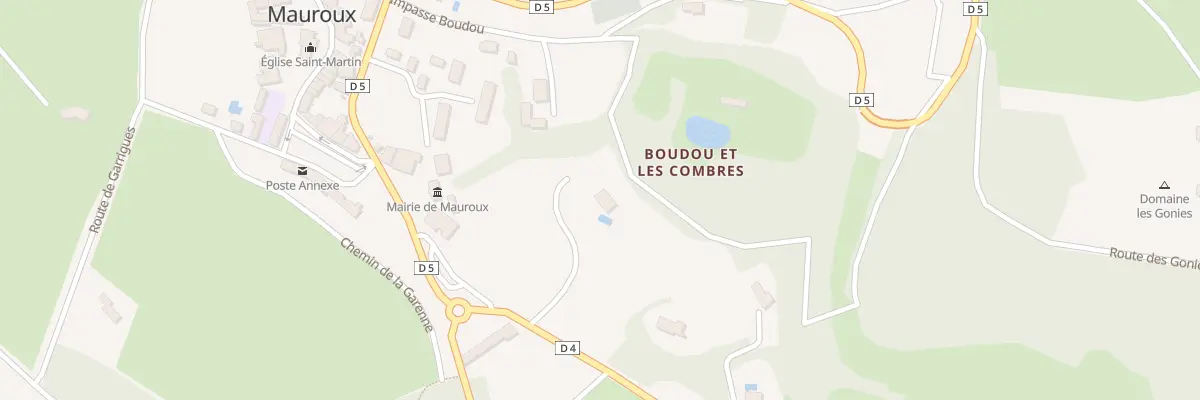 Plan du 51 Rte du Causse à Mauroux