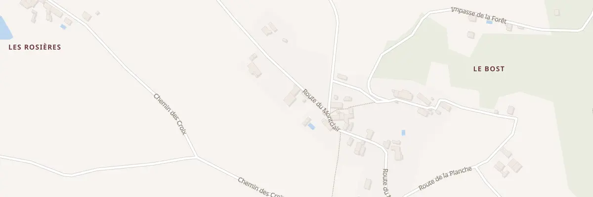 Plan du 24 Le Bourg à Clermont-d’Excideuil