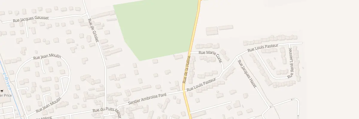 Plan du 164 Rue de la Haline à Saint-Pierre-lès-Elbeuf