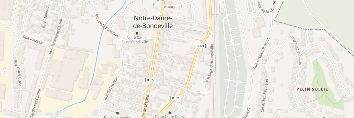 Plan du 33 Imp du Centre à Notre-Dame-de-Bondeville