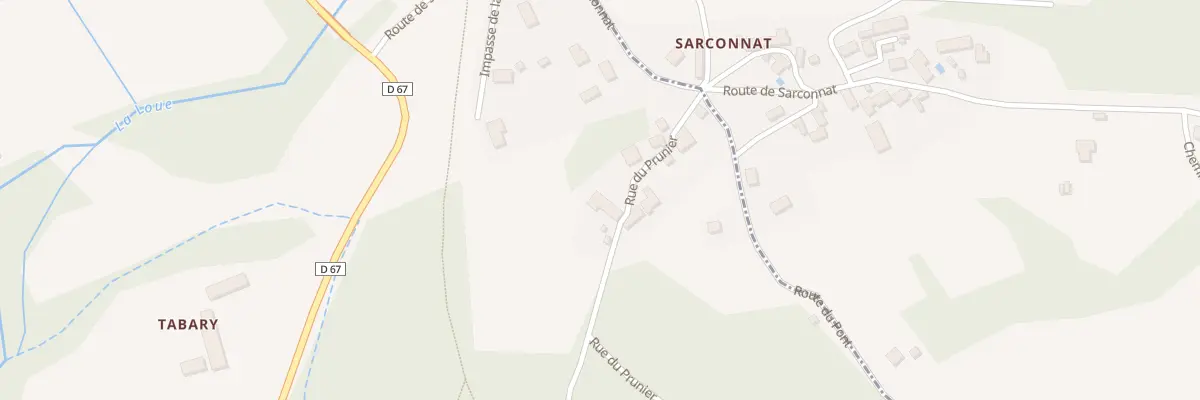 Plan du Prunier à Saint-Martial-d’Albarède