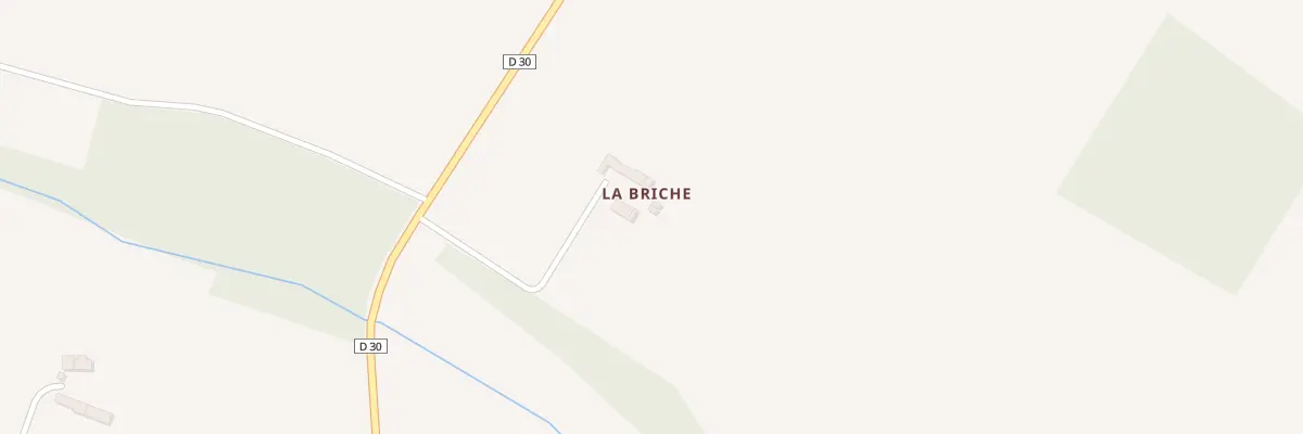 Plan du 92 La Briche à La Croix-du-Perche