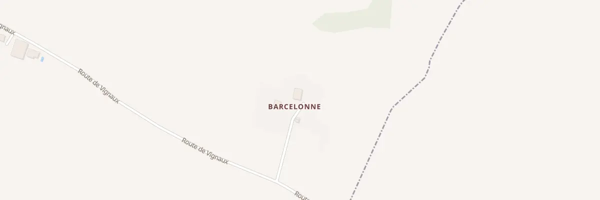 Plan du 5040 A Barcelonne à Encausse
