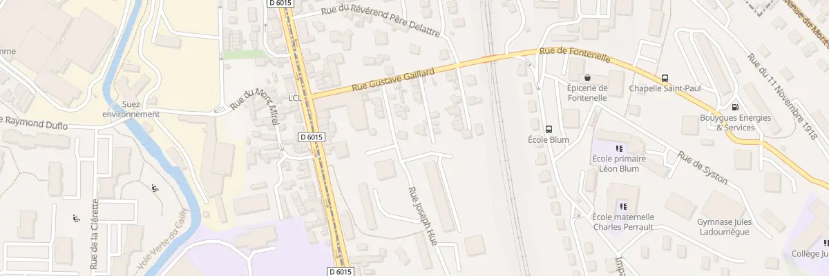 Plan du 116 Rue Joseph Hue à Déville-lès-Rouen