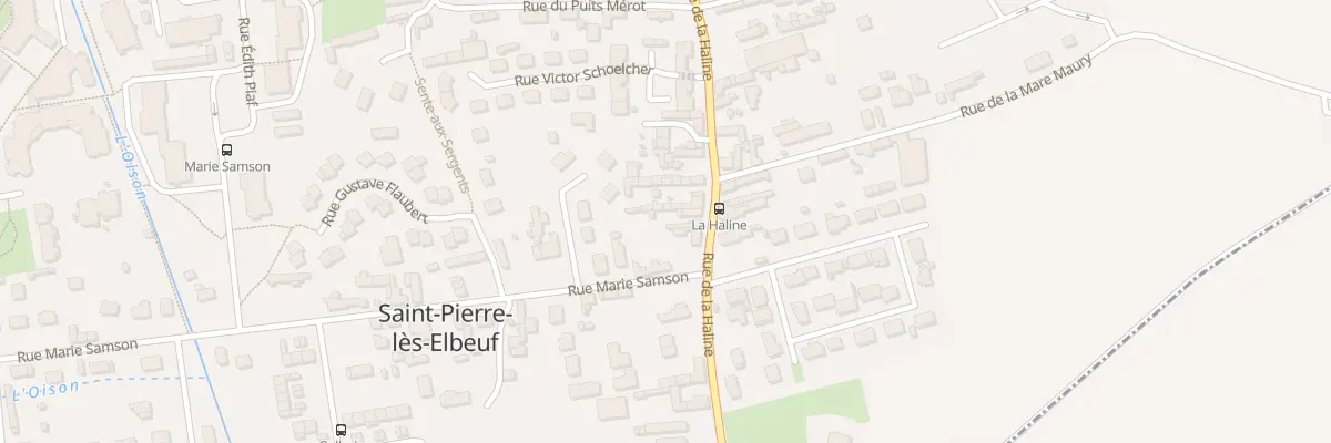 Plan du 522 Rue de la Haline à Saint-Pierre-lès-Elbeuf